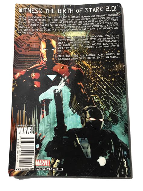 Iron Man Rapture Tpb Good Condition Marvel Comics Marvel Knights