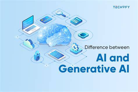 Difference Between Ai And Generative Ai Techvify Software
