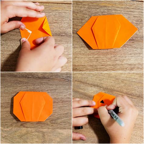 Origami Halloween Facile étape Par étape Les Motifs Populaires