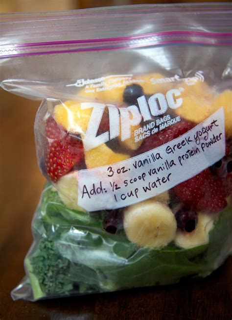 Diy Smoothie Packs Healthy Kitchen Hacks For Weight Loss Popsugar Fitness Photo 2