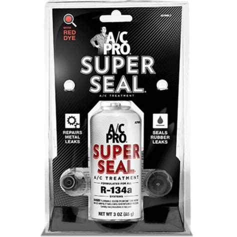 Air Con Sealer Stop Leak And With Leak Detector Seals Stp Super Seal