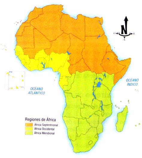 Geografia Mundial Regiones De Africa