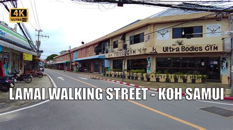 K Koh Samui Cloudy Walk Lamai Walking Street Streets Of Thailand YouTube