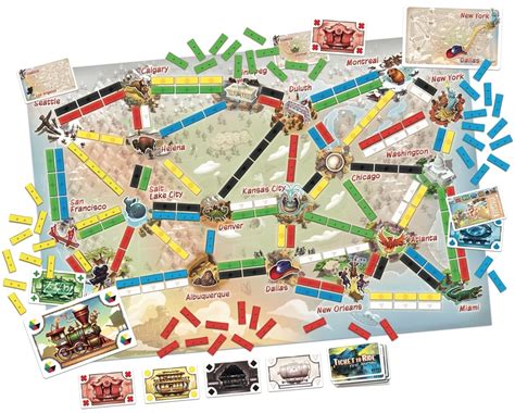 Ticket To Ride First Journey Usa Board Game At Mighty Ape Nz