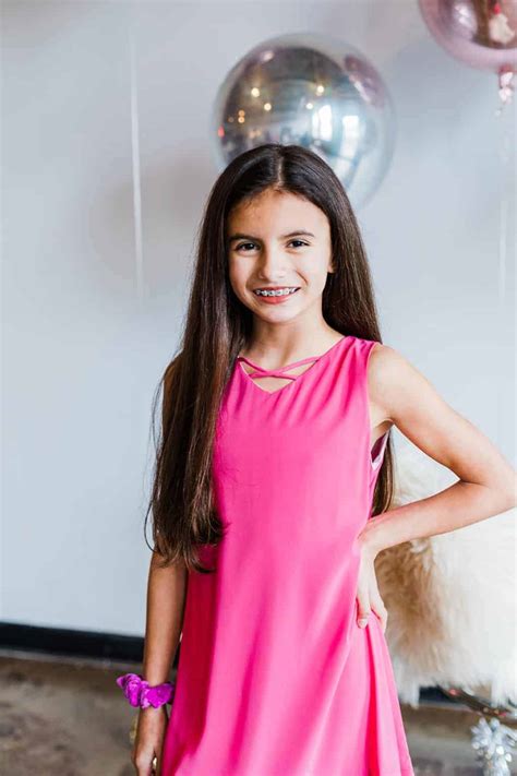 Girls Ruffle Bottom Dress Pink ⋆ Gypsy Girl Tween Boutique