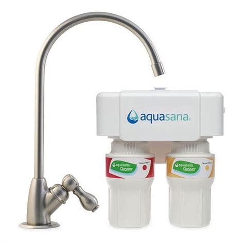 Aquasana Aq 5200p Under Sink Water Filter In Nickel At Energise Your Life