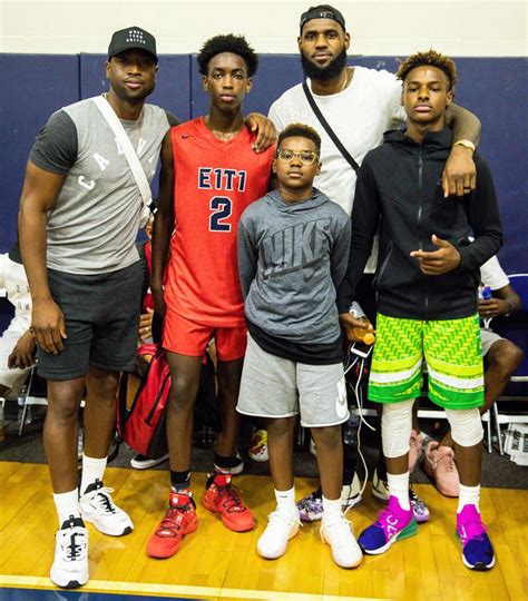 New Superteam Lebron James And Dwyane Wades Sons Will Be High School