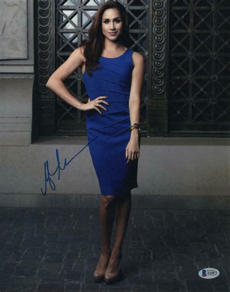 Meghan Markle Duchess Of Sussex Signed Autograph 11x14 Photo Prince