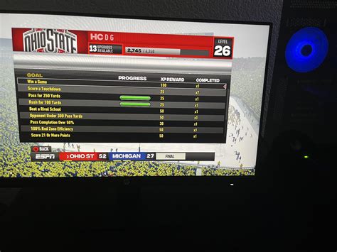 I got revenge on bitchigan through my NCAA 14 dynasty. : r