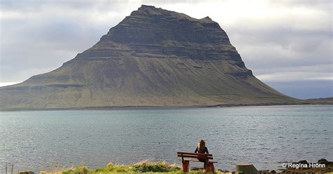 Mt Kirkjufell And Kirkjufellsfoss In Grundarfjörður The