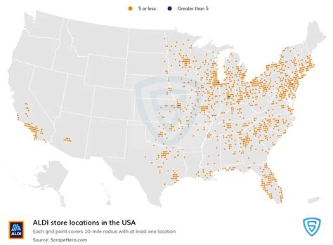 List Of All Aldi Store Locations In The Usa Scrapehero Data Store