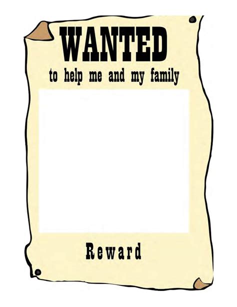 Free Printable Wanted Poster Templates [word Pdf] One Piece