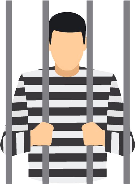 Criminal Behind Bars Clipart Png Download Full Size Clipart