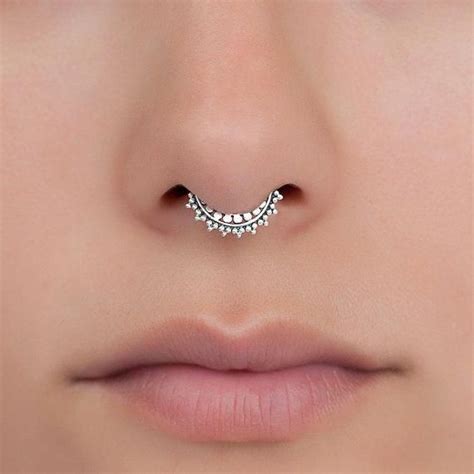 Fake Gold Septum Ring Tiny Fake Septum Jewelry You Can Fakegold