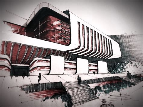 Pin De Aarkİtek En Facade Arquitectura Moderna Dibujos De