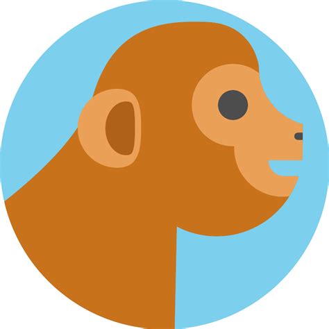 Monkey Vector Svg Icon Svg Repo