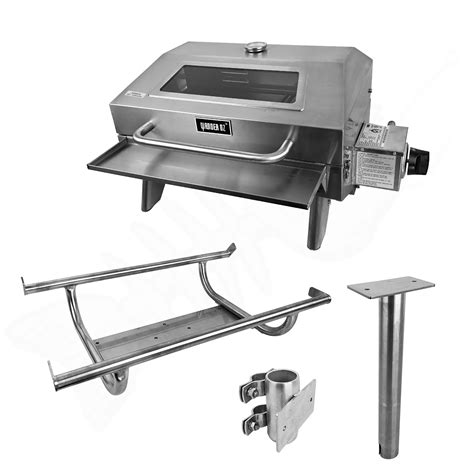 316 Marine Bbq Portable Boat Camp Gas Barbeque Stainless Steel Caravan Window