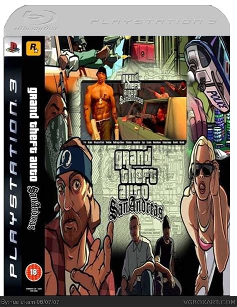 Gta San Andreas Playstation 3 Box Art Cover By Huelekam