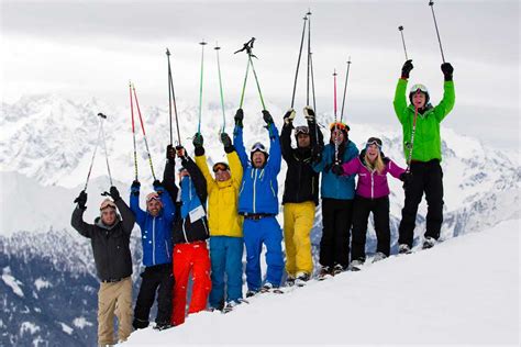 Friends Forever In Verbier Altitude Futures Ski Instructor Courses