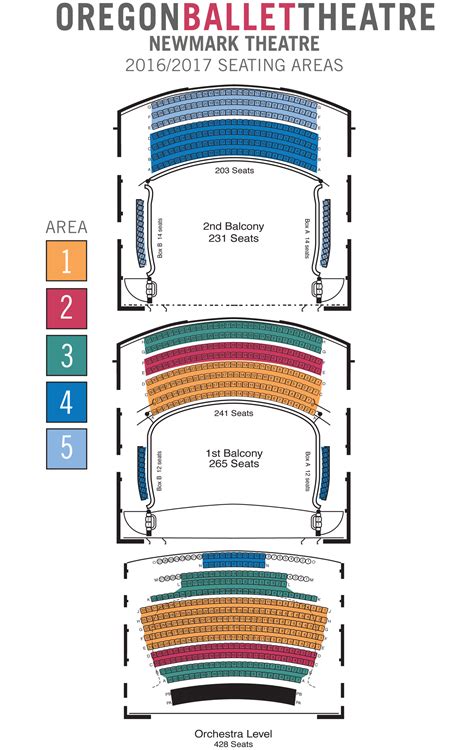 Newmark Theater Seating Amulette