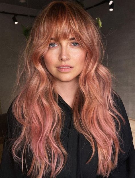 30 Brilliant Rose Gold Hair Color Ideas