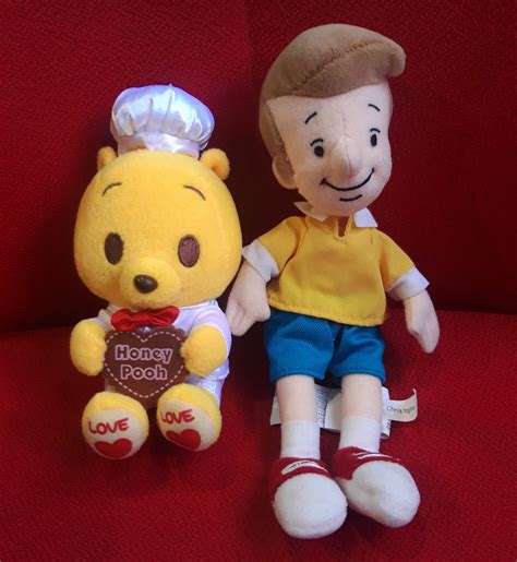 Disney Christopher Robin Love Baby Winnie The Pooh Plush Etsy