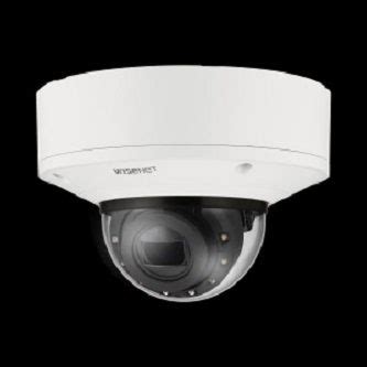 XNV 8093R Hanwha 6MP IR Outdoor Vandal Dome AI Camera Unisol