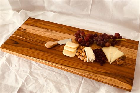 24 Teak Charcuterie Boards Cheese Tray Serving Etsy