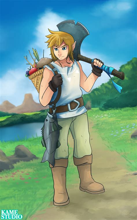 It centers its plot around a boy named link, who becomes the central protagonist throughout the series. The Legend Of Zelda: Breath Of The Wild by KameStudios on ...