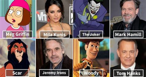 Slideshow Disney Characters And The Actors Who Voiced