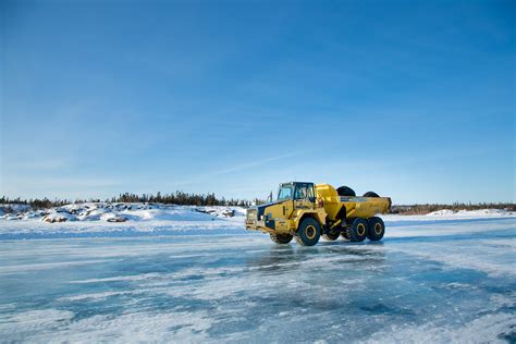 Although most of the small towns of its rocky tundra are only accessible by boat or plane. Case Study: Building and maintaining ice roads in cold climates | Saskatchewan Research Council