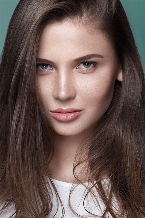 Fabulous Brunette With Freckles And Perfect Eye Brows Just A Pretty Face