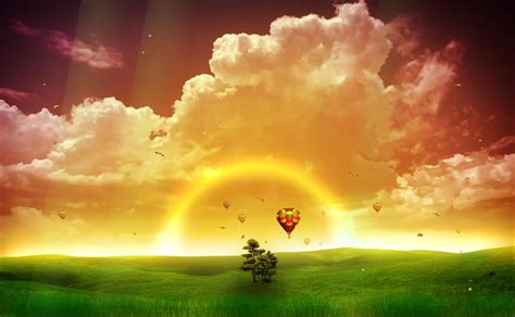 Download Sunshine Clouds Animated Wallpaper