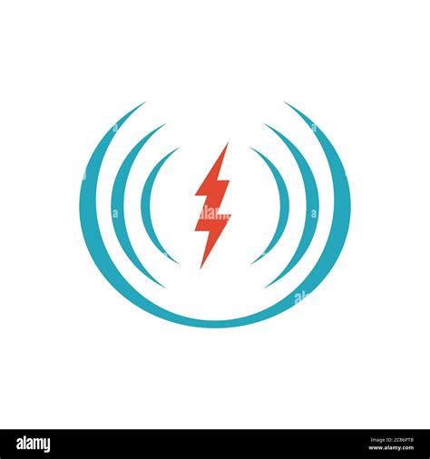 Electric Shock Icon Logo Design Vector Icon Symbol For Warning Danger