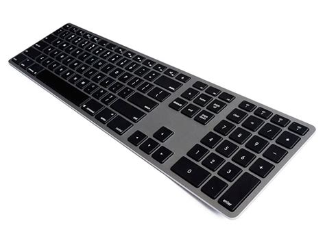 Matias Backlit Wireless Aluminum Keyboard For Mac Space Grey