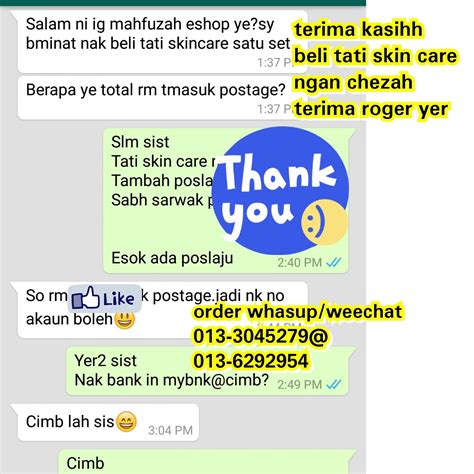 Banyak orang yang menganggap bahwa silikon dalam skin care punya bahaya yang tersembunyi. MAHFUZAH_ ESHOP BORONG RETAILS MURAH 013-3045279: TATI ...