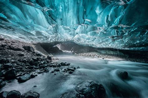 Blue Ice Cave Adventure