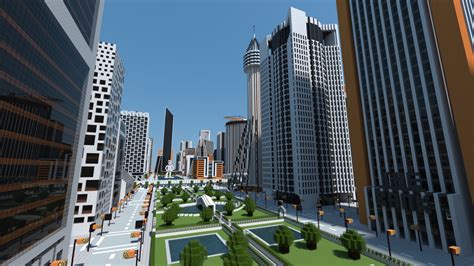 Cre Ono City A Huge Modern City In Minecraft Maps Mapping And