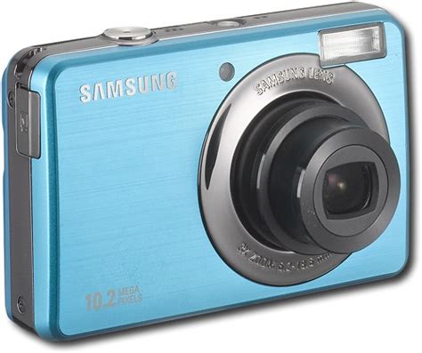 Best Buy Samsung 102 Megapixel Digital Camera Blue Sl202