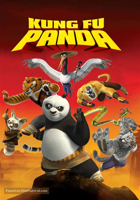 Kung Fu Panda 2008 Dvd Movie Cover