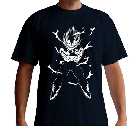 T shirt dragon ball z design. Tee shirt Dragon Ball Z : Vegeta - Homme - Taille : M, XS, S, L, XL, XXL - ABYstyle - Prêt à ...
