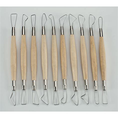 Clay Modelling Tools Pack Of 10 Gls Educational Supplies