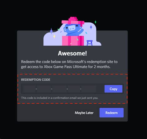 How To Redeem Xbox Game Pass Code From Discord