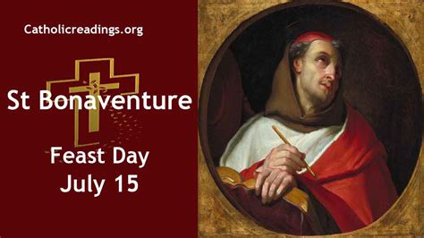 St Bonaventure Feast Day July 15 2023 Catholic Saint Of The Day