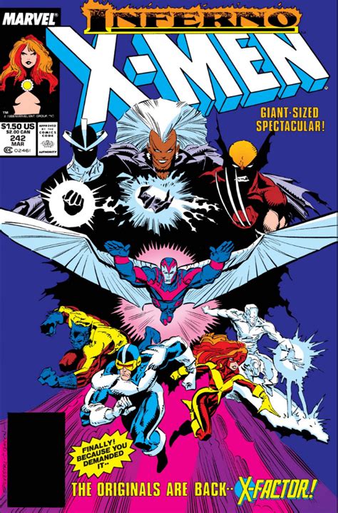 Uncanny X Men Vol 1 242 Marvel Comics Database