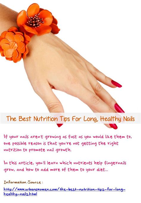 The Best Nutrition Tips For Long Healthy Nails Healthy Nails