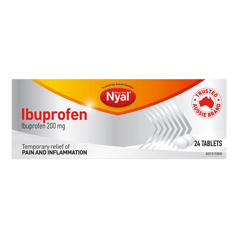 Nyal Ibuprofen 24 Tablets Nyal