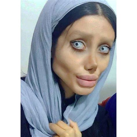 Via Sahartabarofficial Instagram Sahar Tabars Zombie Angelina Jolie Photos Know Your Meme