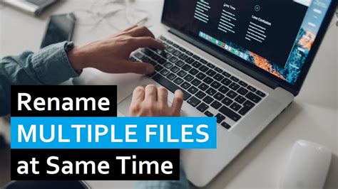 How To Rename Multiple Files At Same Time Youtube