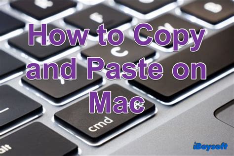 Multiple Ways How To Copy And Paste On Mac